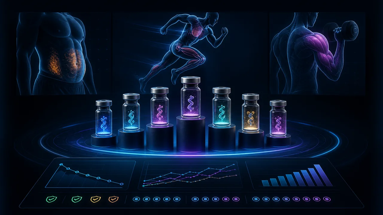 Editorial illustration for Exercise-mimic peptides: MOTS-c and 6 more ranked