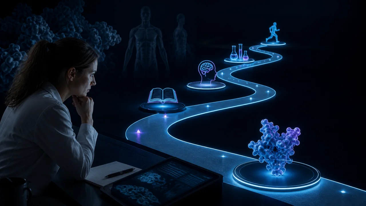 Editorial illustration for Peptide education for beginners: a friendly roadmap