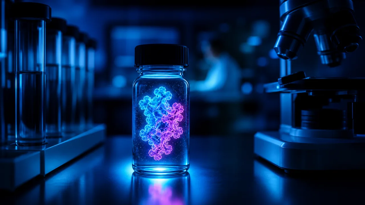 Editorial illustration for Tirzepatide with B12: what lab tests actually found