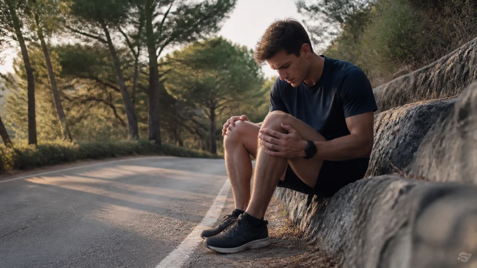 A documentary scene showing real recreational movement, training load, recovery, and function.